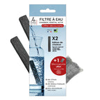 Pack Sérénité : Eau Pure & Nomade 2 bâtons de charbons français + 1 filtre à gourde offert Le Charbon Actif Français