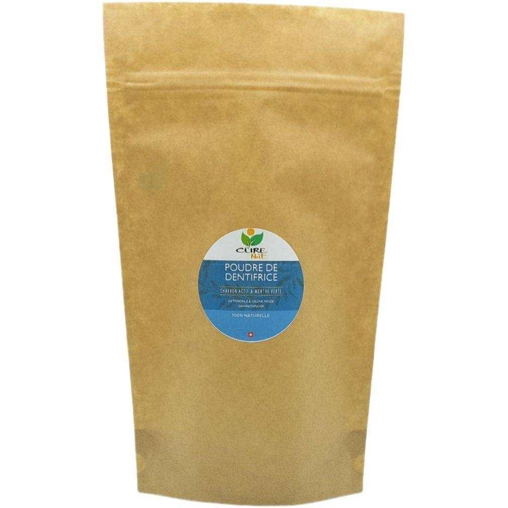 Dentifrice Blanchissant Menthe Verte et Charbon Actif CureNat